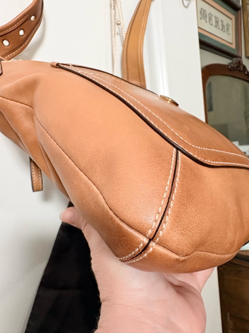 2007 COACH Bleecker Heritage Leather Crossbody Bag or Shoulder Bag - Picture 5 of 16